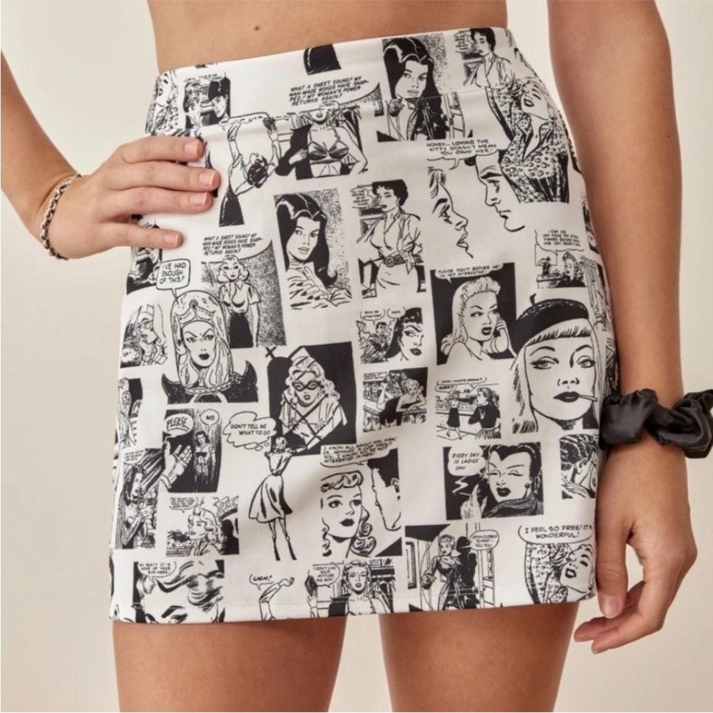 Reformation Riley Ecomove Skirt | S
